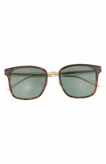 Gucci 55mm Square Sunglasses