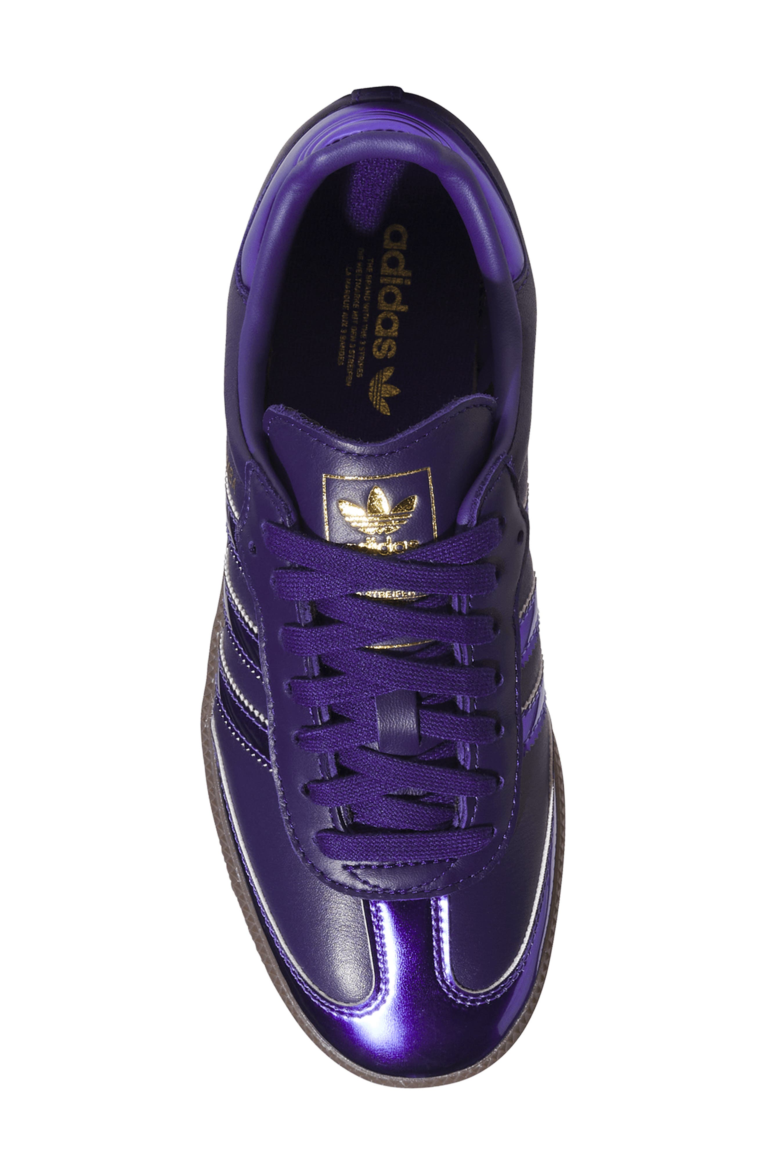 Gender Inclusive Samba OG Sneaker, Alternate, color, CPURPL/PUR