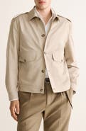 MANGO Cotton & Silk Jacket