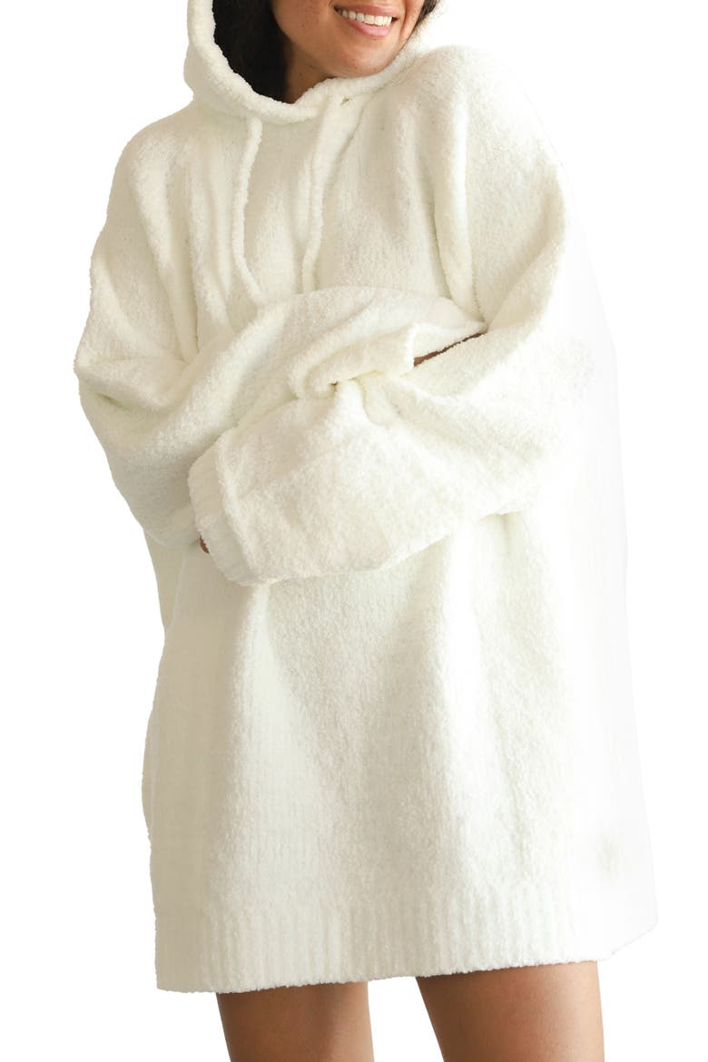 Snug Blanket Hoodie, Main, color, OFF WHITE
