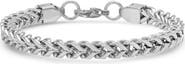 HMY JEWELRY Men's 18K Gold Plate Curb Chain Bracelet