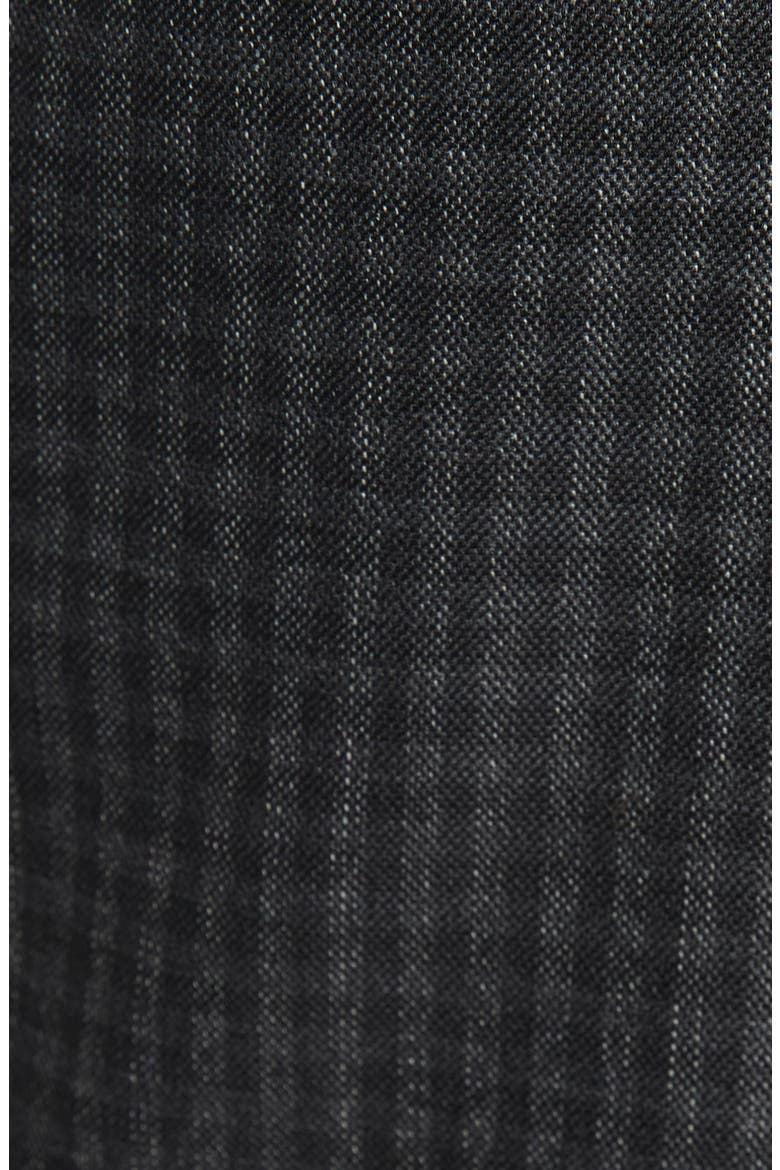 Dyllan Gingham Virgin Wool Suit, Alternate, color, TAZ DARK GREY