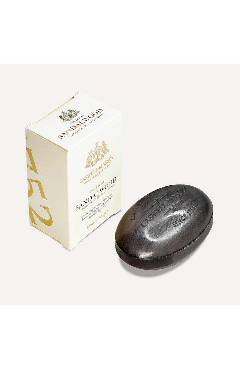 Caswell-Massey Sandalwood Bar Soap, Alternate, color, 3-Soap Set