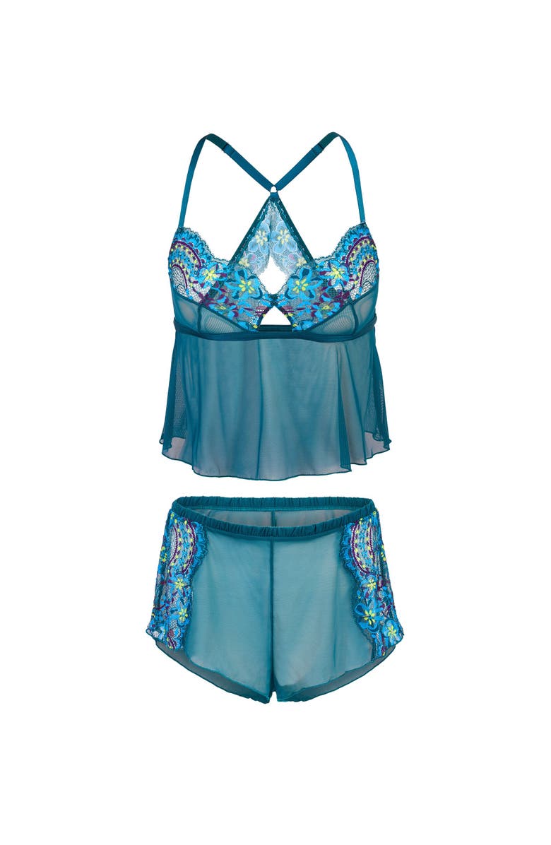 Adore Me Blake Camisole & Shorts Set Lingerie, Alternate, color,