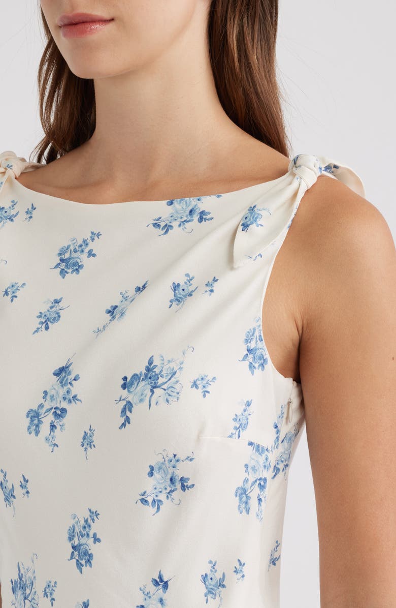 Reformation Sorrel Floral Midi Dress, Alternate, color, Delicacy