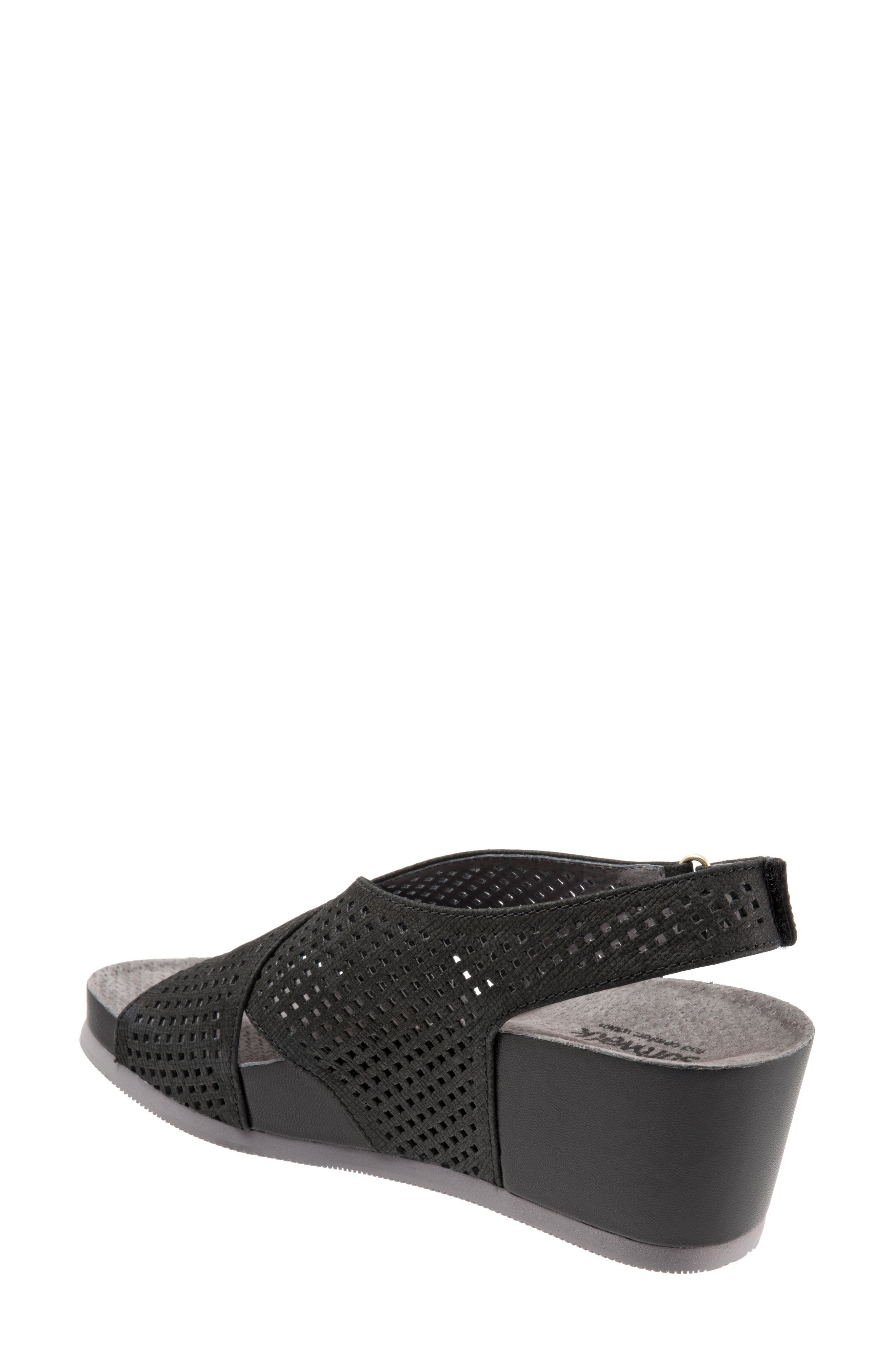SoftWalk<sup>®</sup> Hansford Wedge Sandal, Alternate, color, 