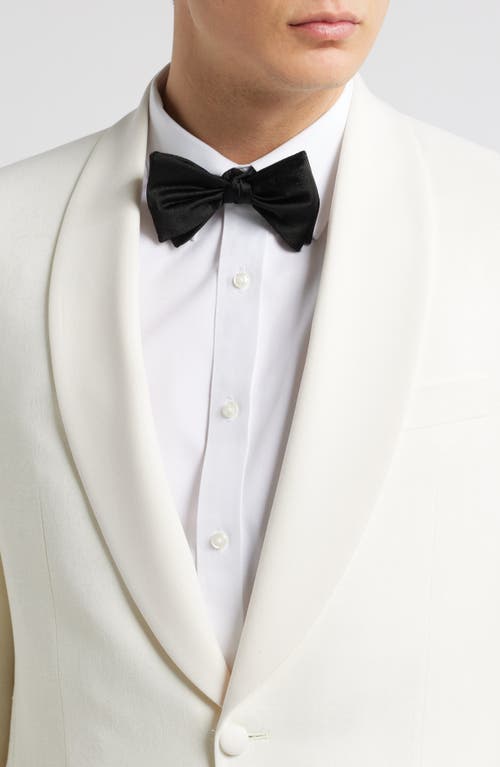 Jack Victor Ethan Stretch Wool Dinner Jacket In White