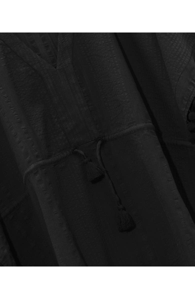 Echo Lamai Butterfly Caftan, Alternate, color, Black