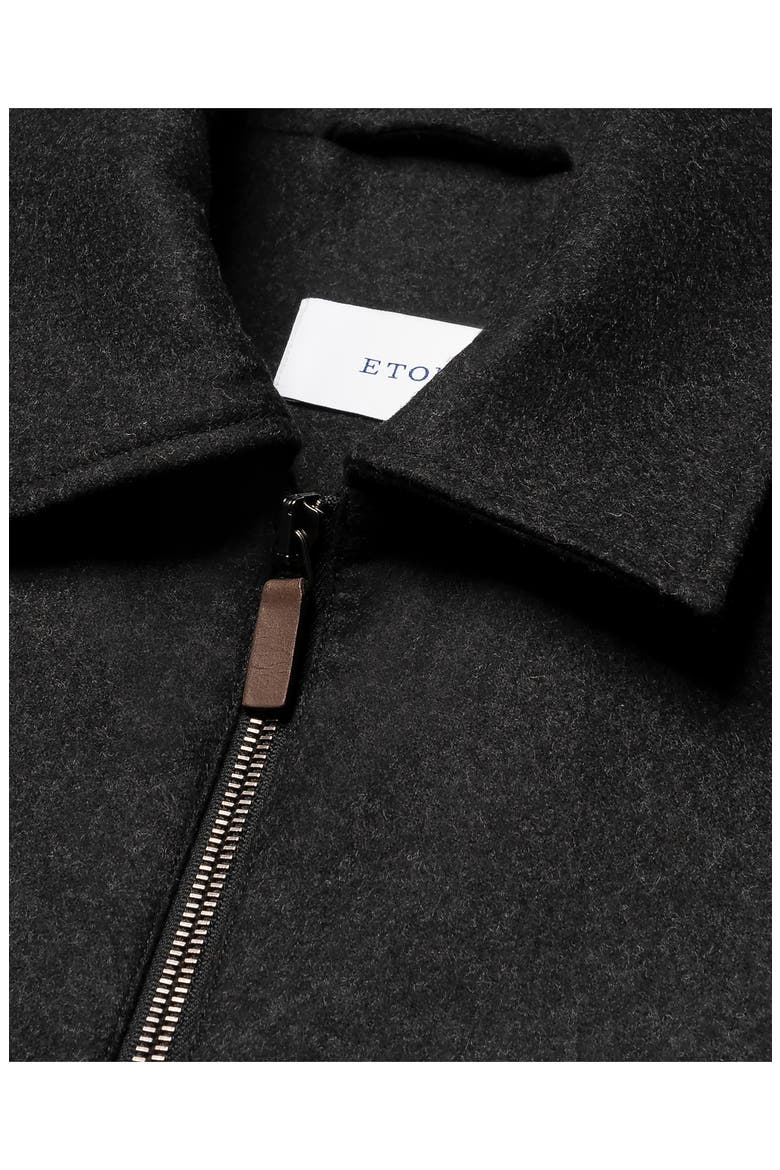 Wool Harrington Jacket, Alternate, color, BLACK