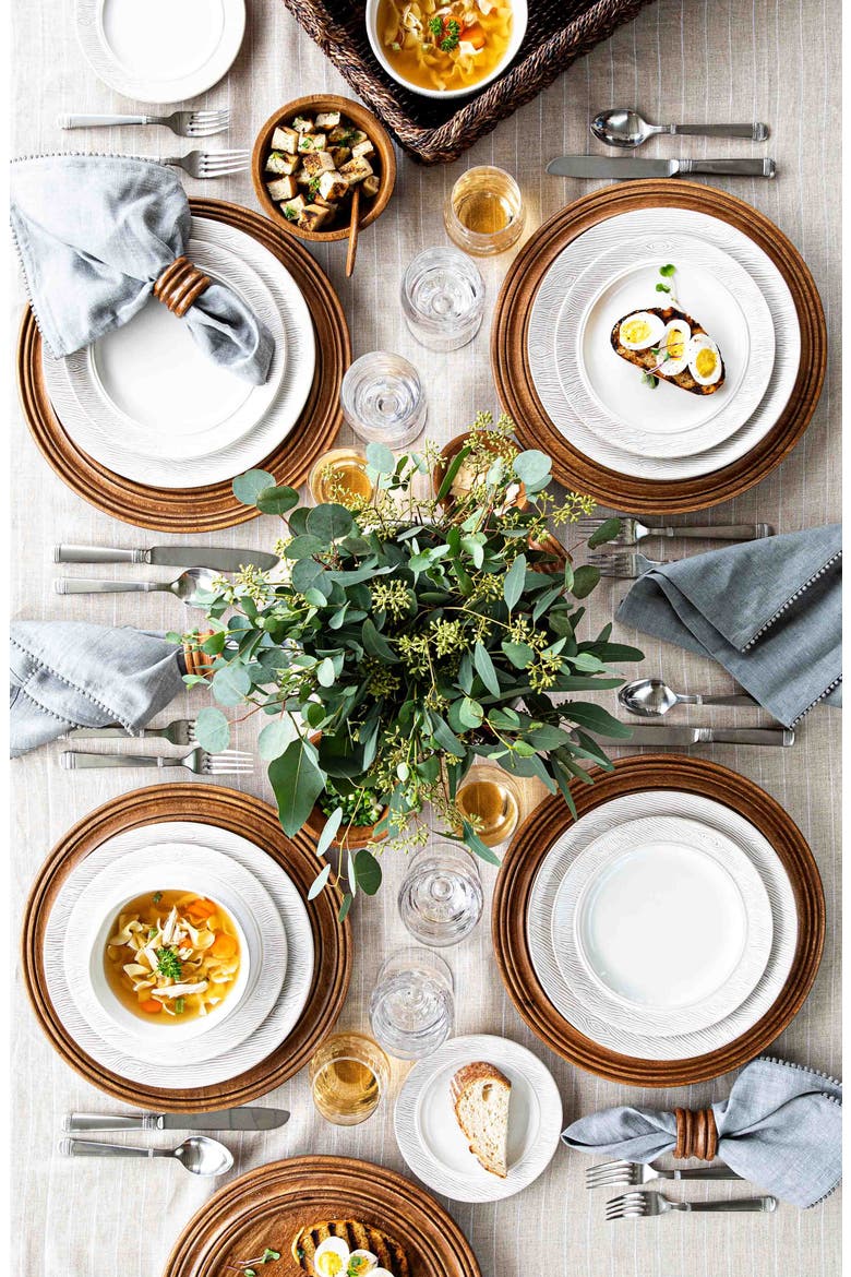 Blenheim Oak Dessert/Salad Plate, Alternate, color, WHITEWASH