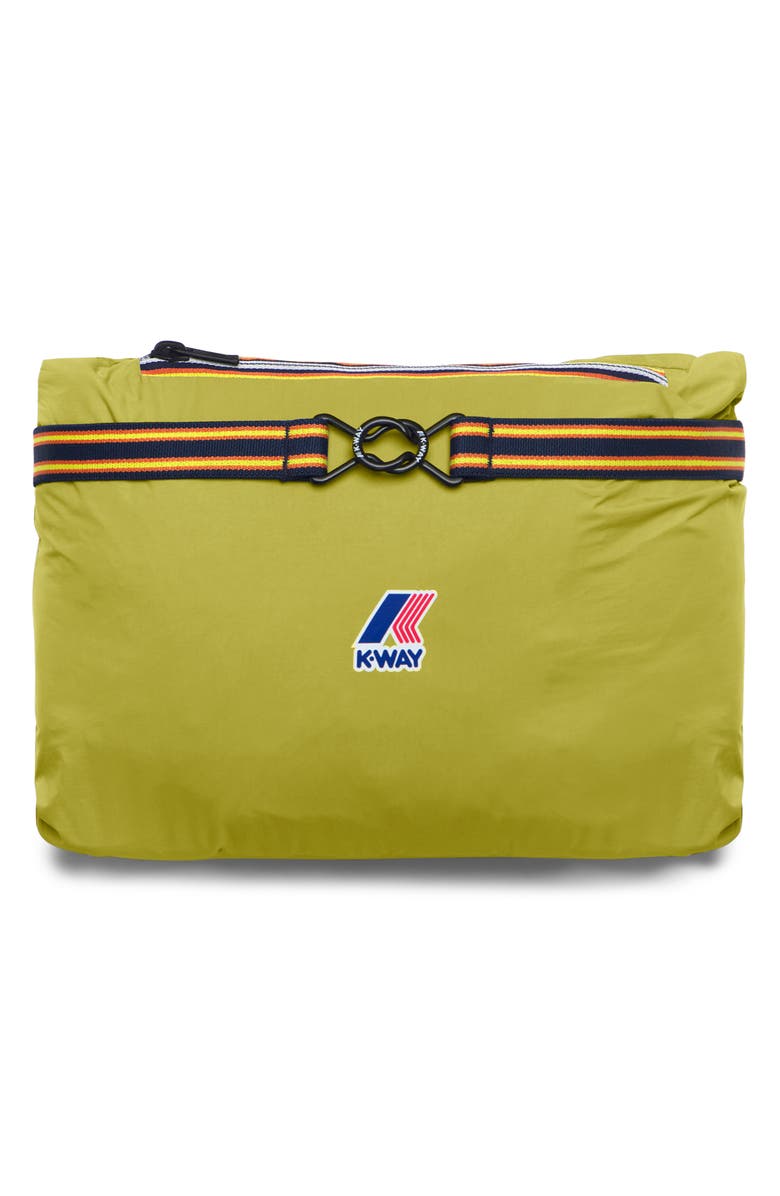 K-Way Le Vrai 4.0 Claude Warm Water Repellent Jacket, Alternate, color, Green Moss