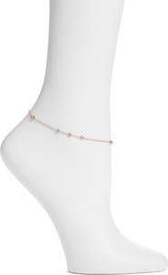 VIDAKUSH Rain Drop Station Anklet