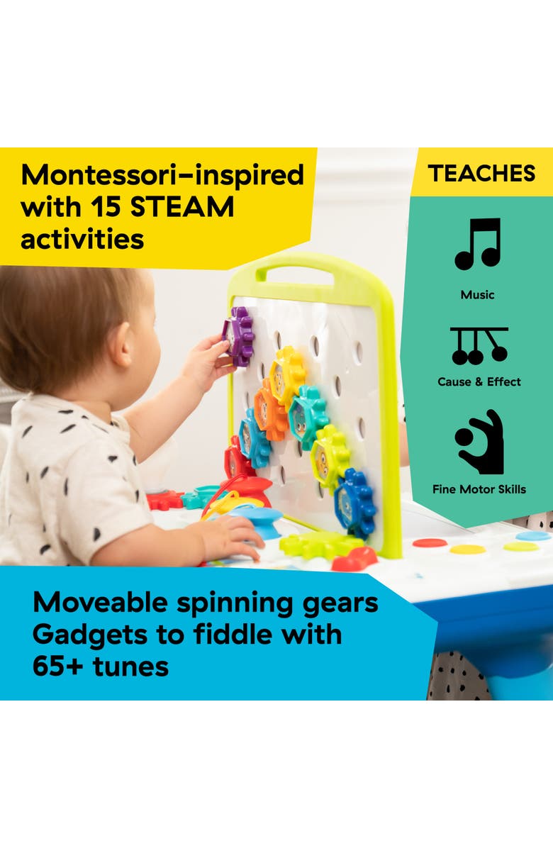 Baby Einstein Curiosity Table Activity Station Toddler Toy, Alternate, color, Multicolored