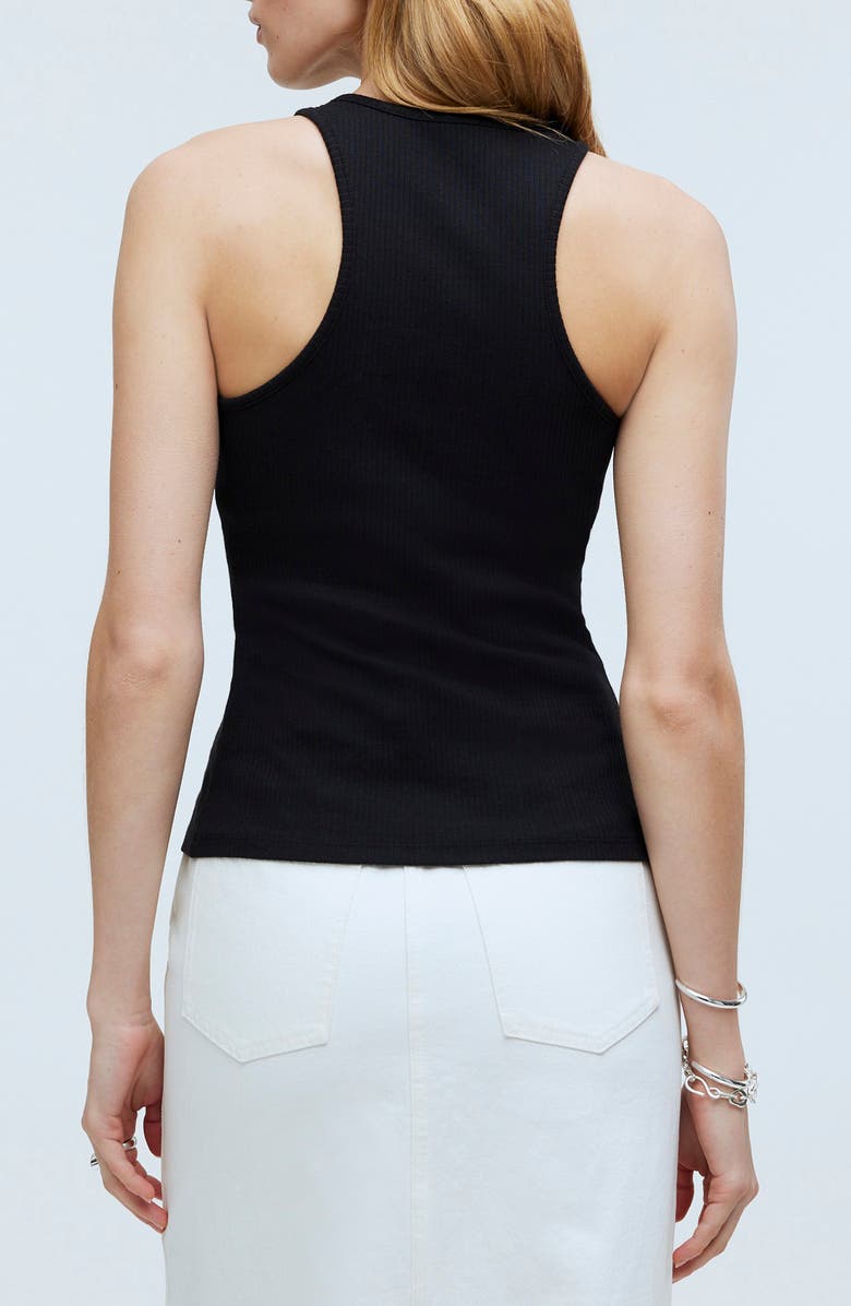 Madewell Sleekhold High Neck Tank, Alternate, color, 