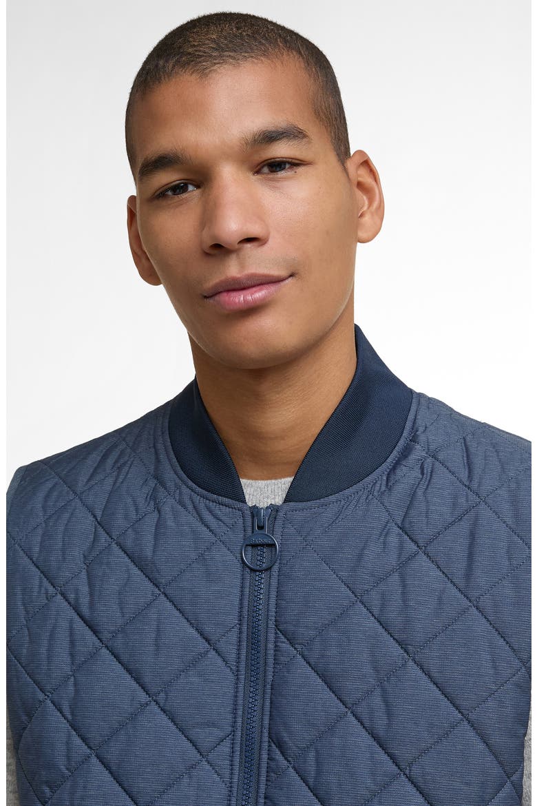 Tyneport Quilted Vest, Alternate, color, NAVY