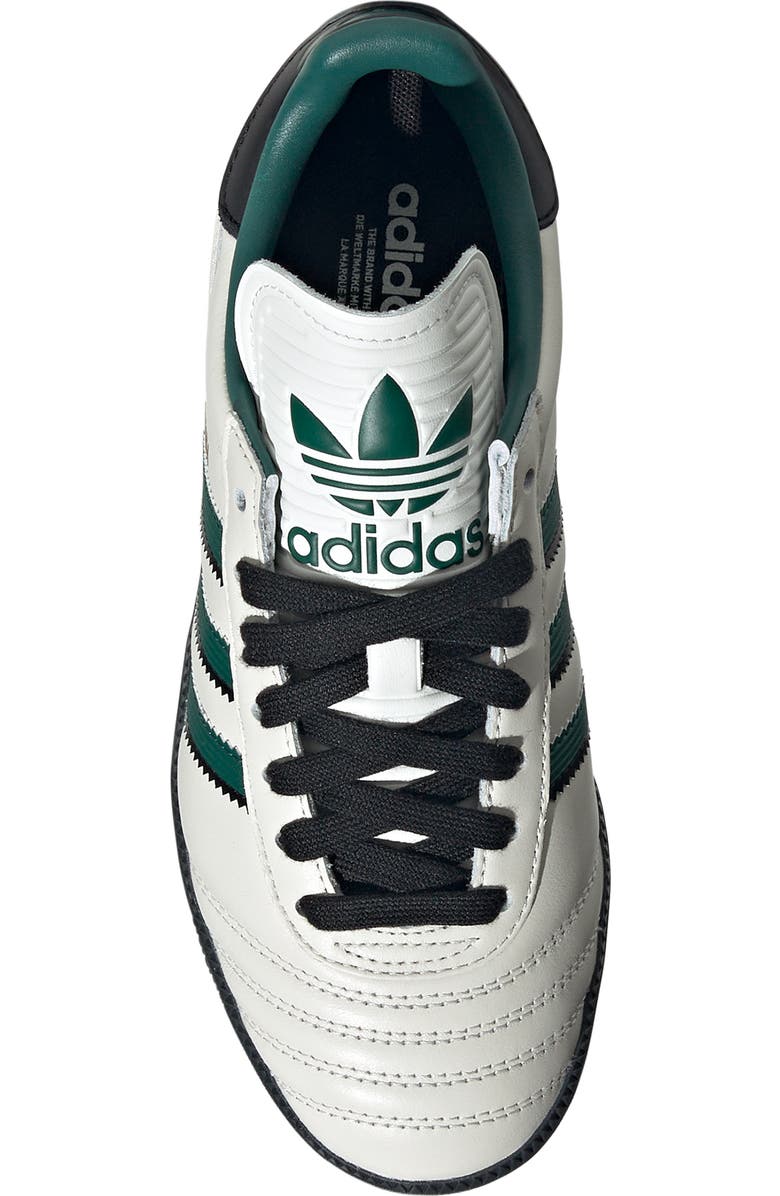 adidas Kids' Samba JP Sneaker, Alternate, color, White/ Green/ Carbon