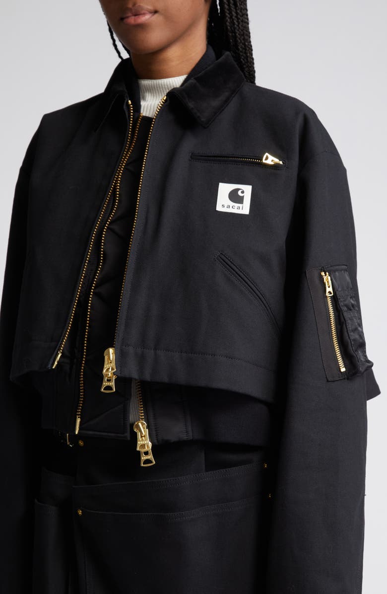 Sacai x Carhartt WIP Hybrid Jacket, Alternate, color, 