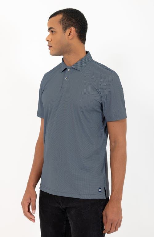 Pino By Pinoporte Men's Modern Fit 4 Way Stretch Technology Polo In Black
