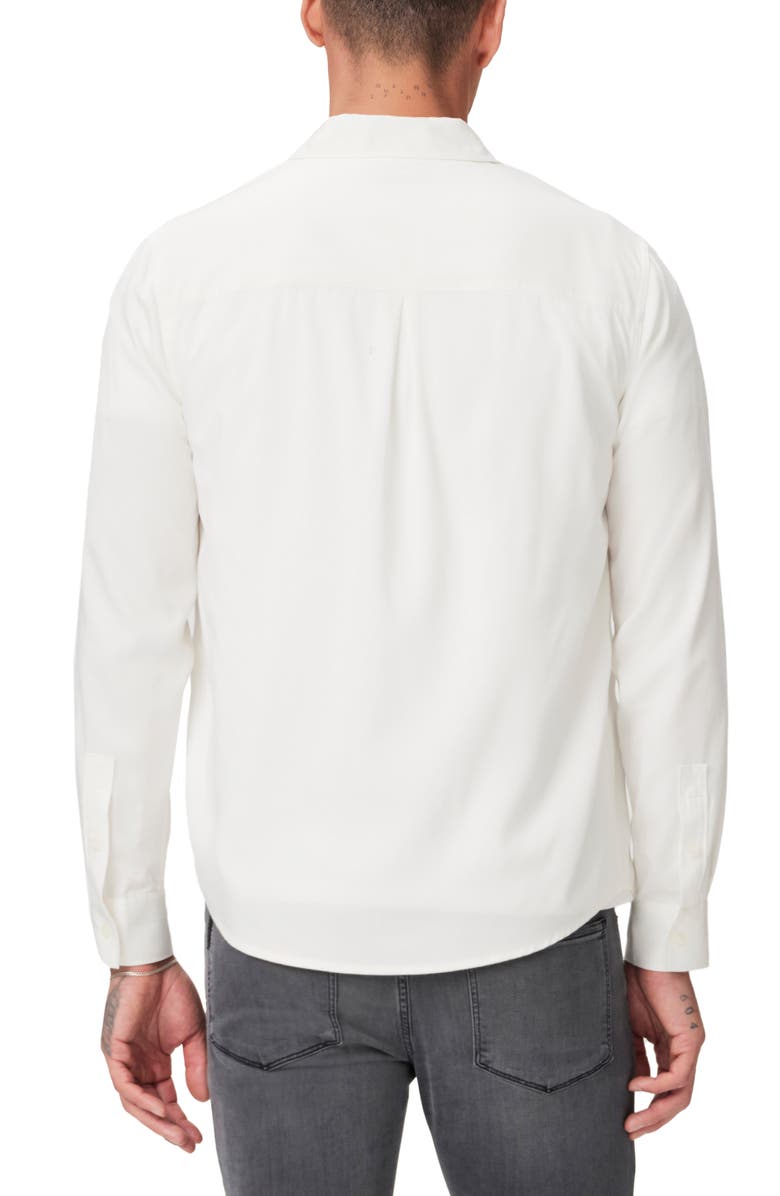 PAIGE Wardin Button-Up Shirt, Alternate, color, Dried Coconut