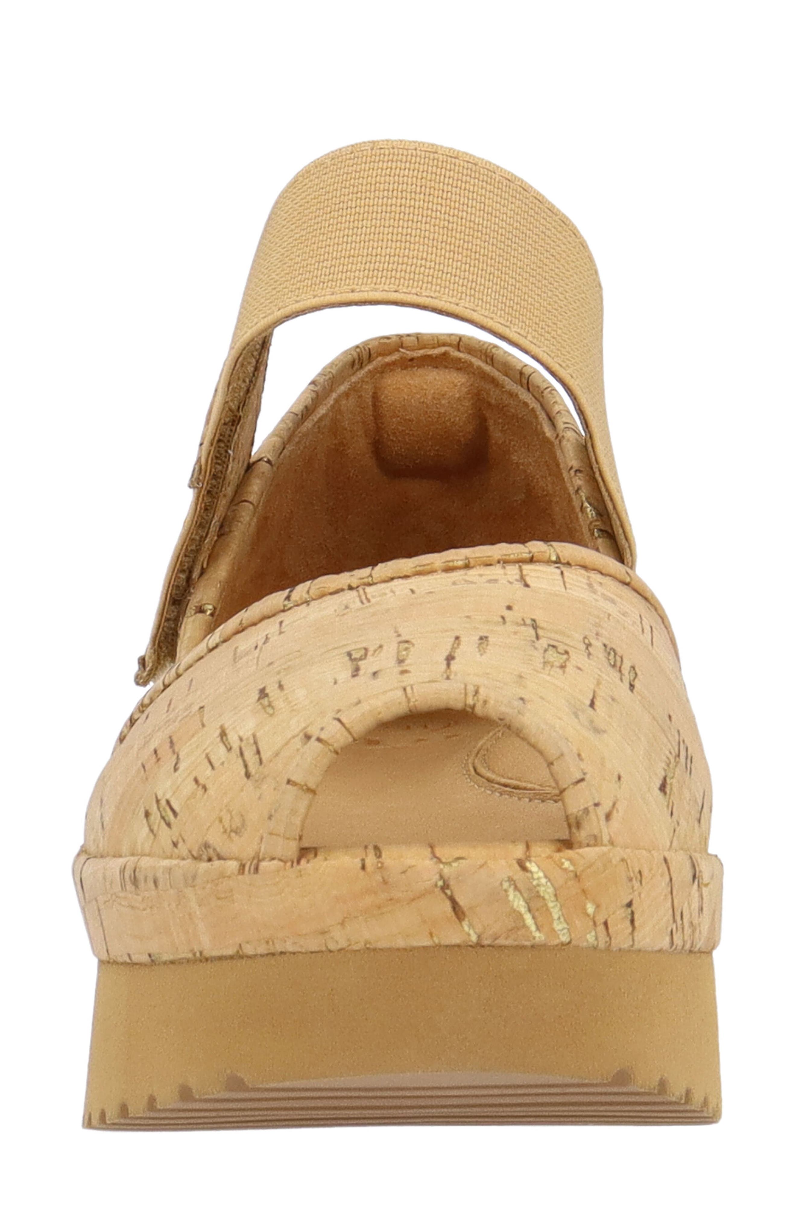 L'Amour des Pieds Amadour Ankle Strap Sandal, Alternate, color, Natural/ Gold