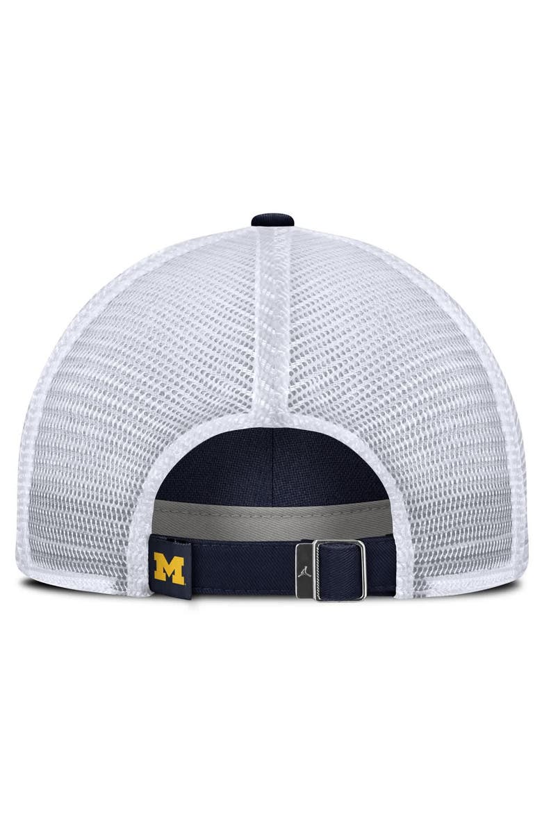 Jordan Brand Men's Jordan Brand Navy Michigan Wolverines 2025 Gameday On-Field Club Adjustable Trucker Hat, Alternate, color, Navy