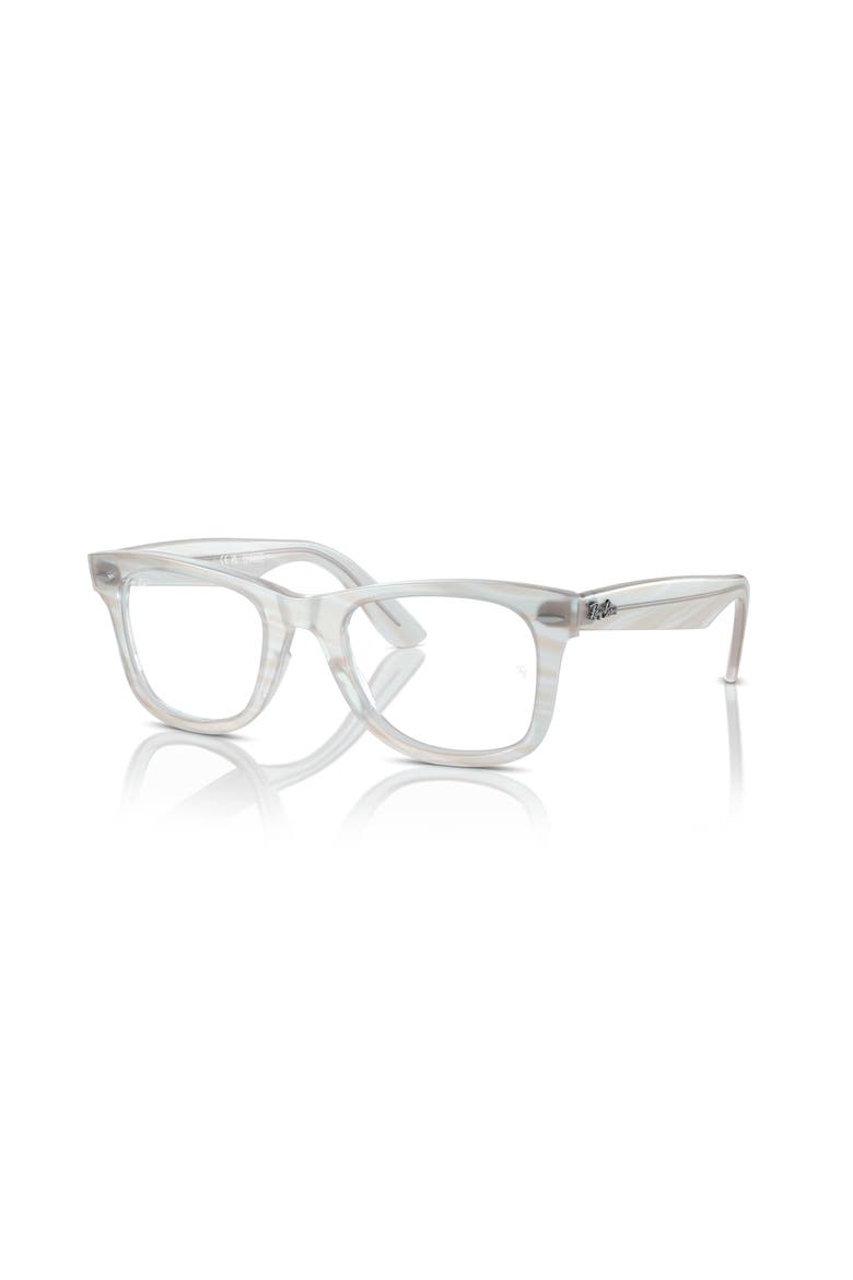 50mm Square optical glasses, Main, color, White