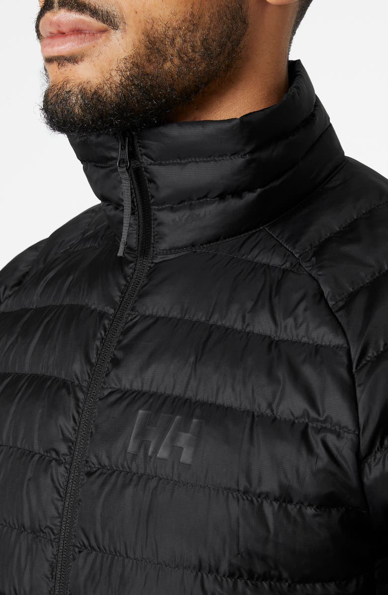 Helly Hansen Banff Water Repellent Insulated Puffer Jacket, Alternate, color, Black