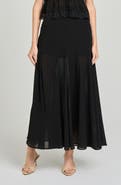 WAYF Norah Semisheer Skirt