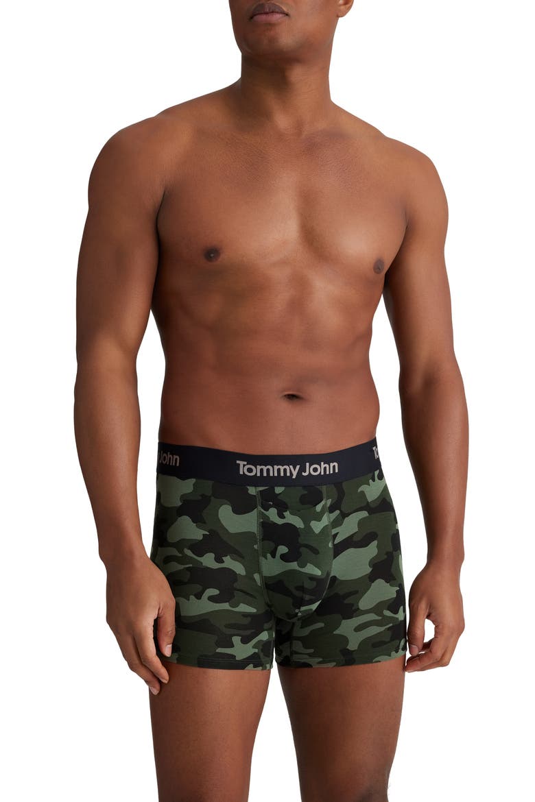 Second Skin 4-Inch Boxer Briefs, Main, color, DUFFEL BAG CAMO