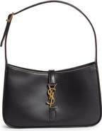 Saint Laurent Le 5 à 7 Leather Hobo