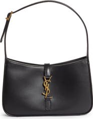 Saint Laurent Le 5 à 7 Leather Hobo
