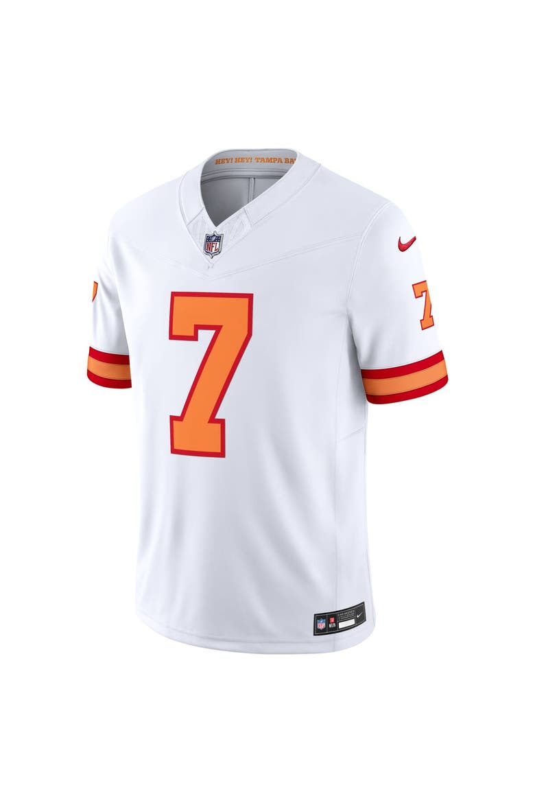 Men's Nike Bucky Irving White '76 Tampa Bay Buccaneers  Vapor F.U.S.E. Player Limited Jersey, Alternate, color, White