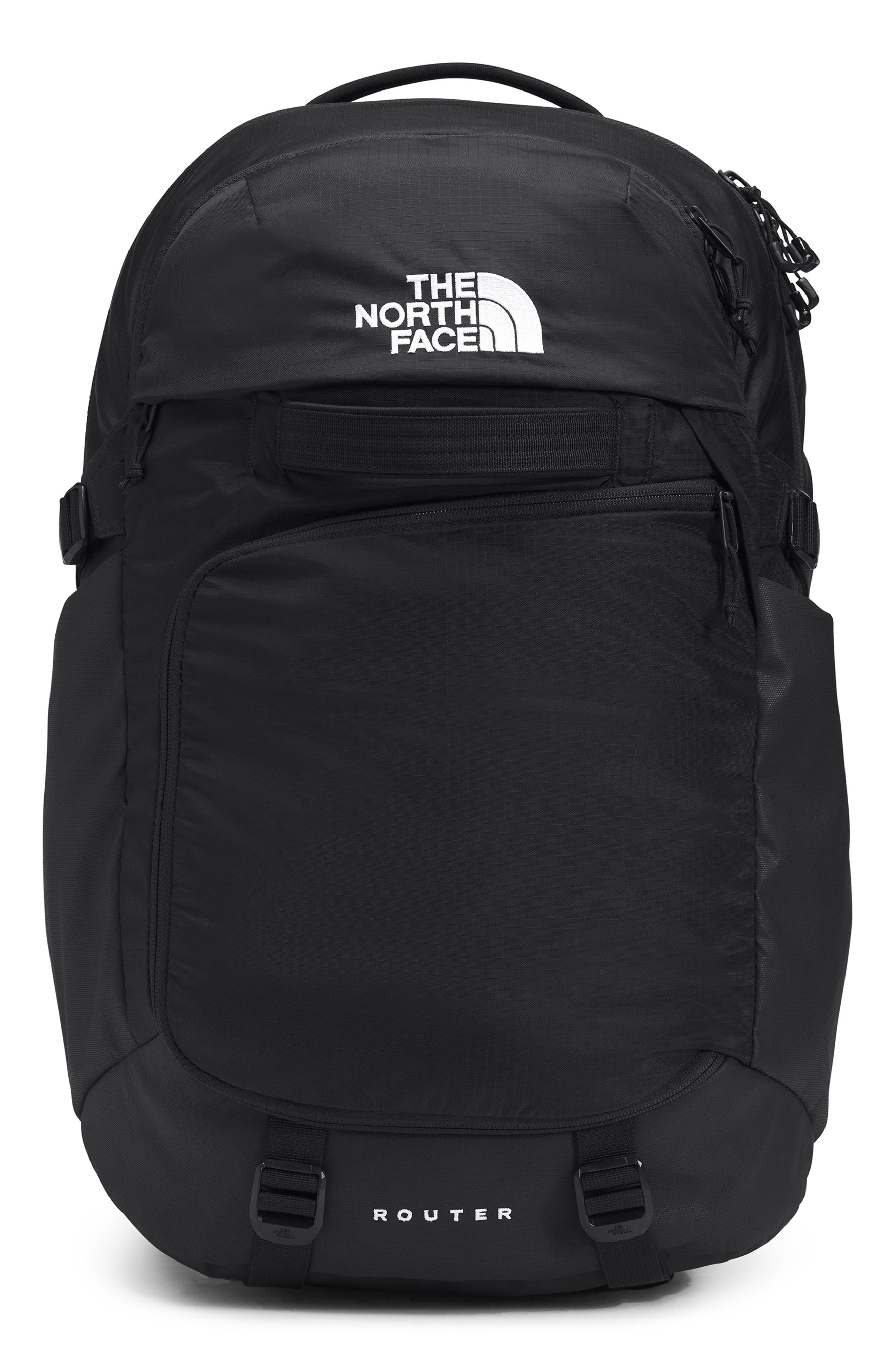 The North Face Router Water Repellent Nylon Ripstop Backpack, Main, color, 