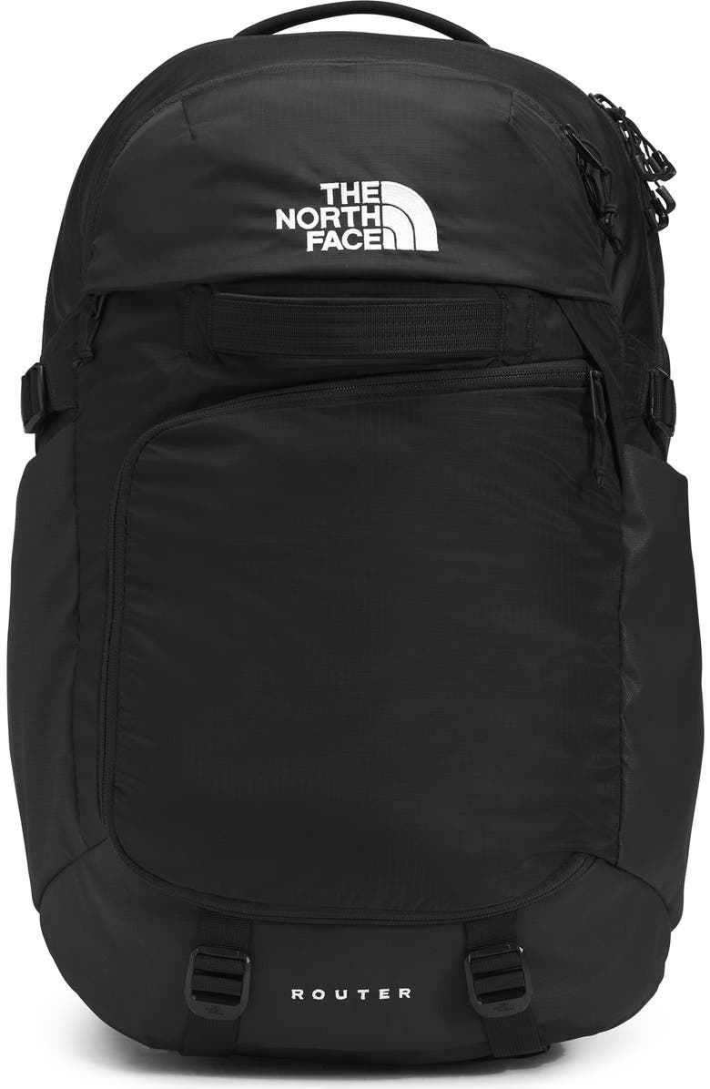 The North Face Router Water Repellent Nylon Ripstop Backpack, Main, color,