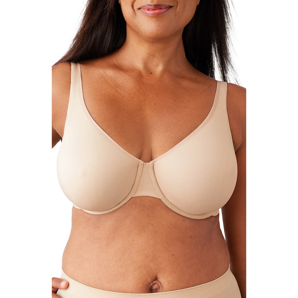 Wacoal Comfortable Cool Underwire Seamless Bra in Sand