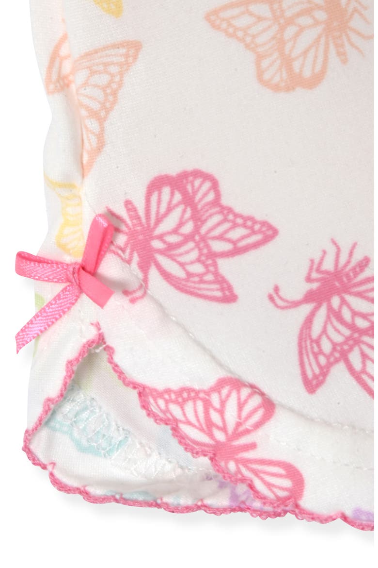 Kids' Two-Piece Short Pajamas & Headband Set, Alternate, color, WHITE