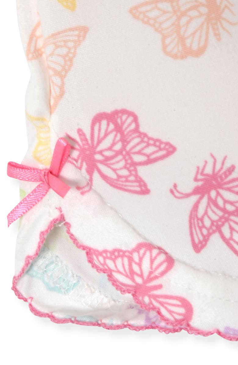 SLEEP ON IT Kids' Two-Piece Short Pajamas & Headband Set, Alternate, color, White