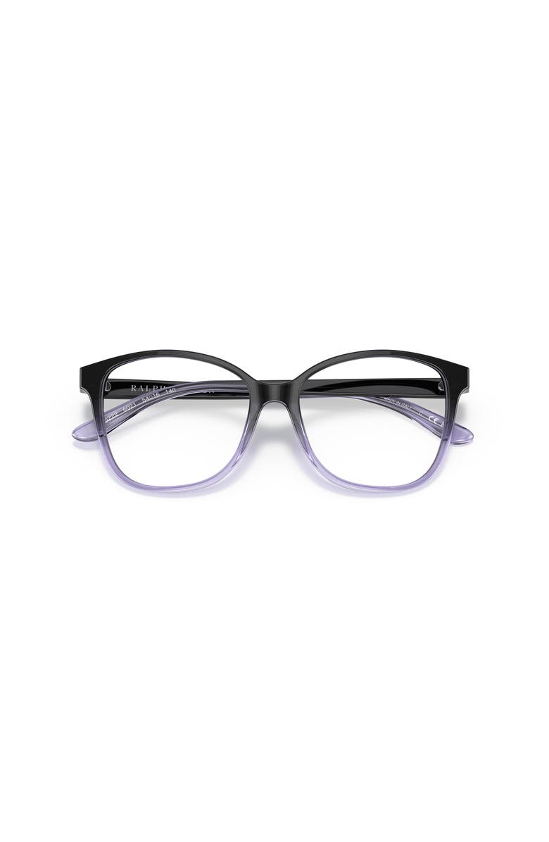 Ralph Lauren 52mm Cat Eye optical glasses, Alternate, color, Black