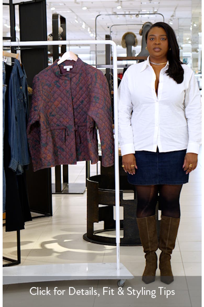 Floral Quilted Jacket video