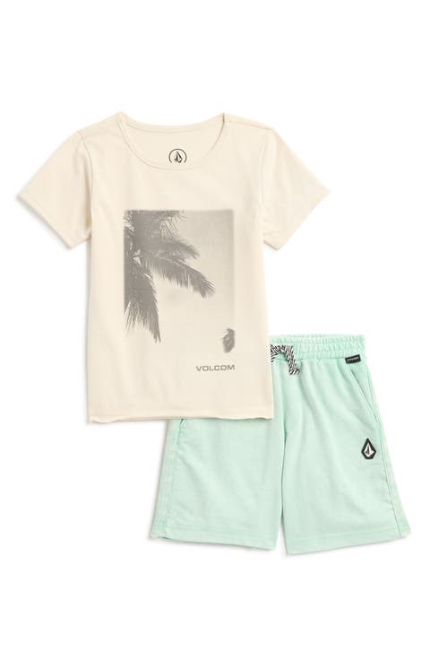 Kids' Graphic T-Shirt & Shorts Set (Toddler)