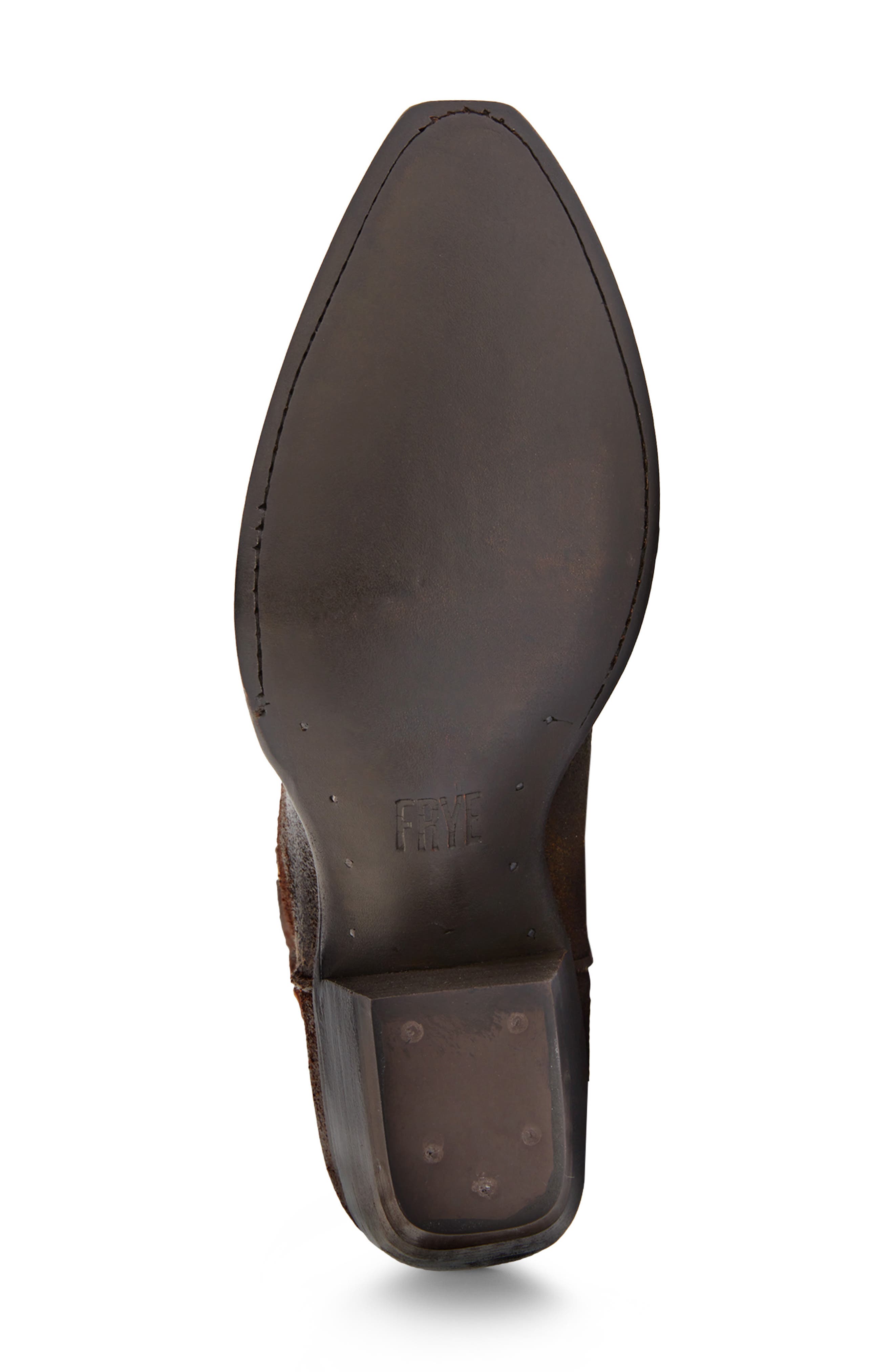 Sacha Stud Western Boot, Alternate, color, NUTMEG