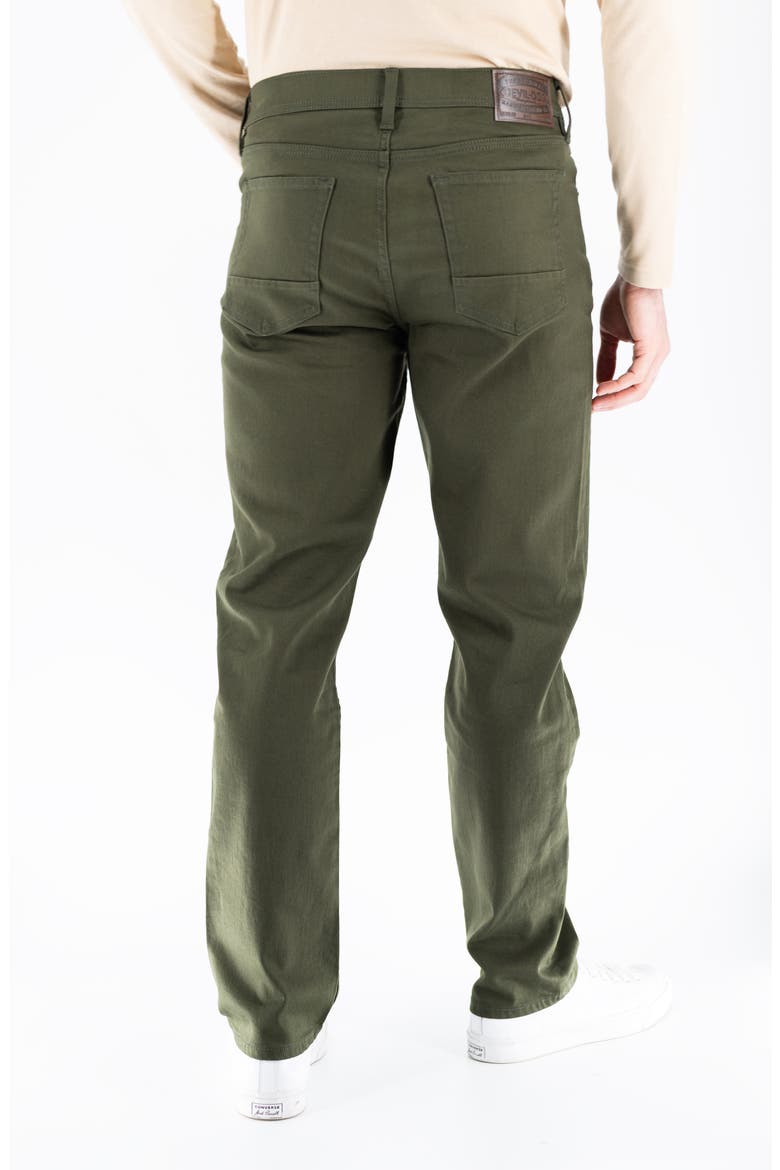 Slim Straight Leg Jeans, Alternate, color, FOREST NIGHT