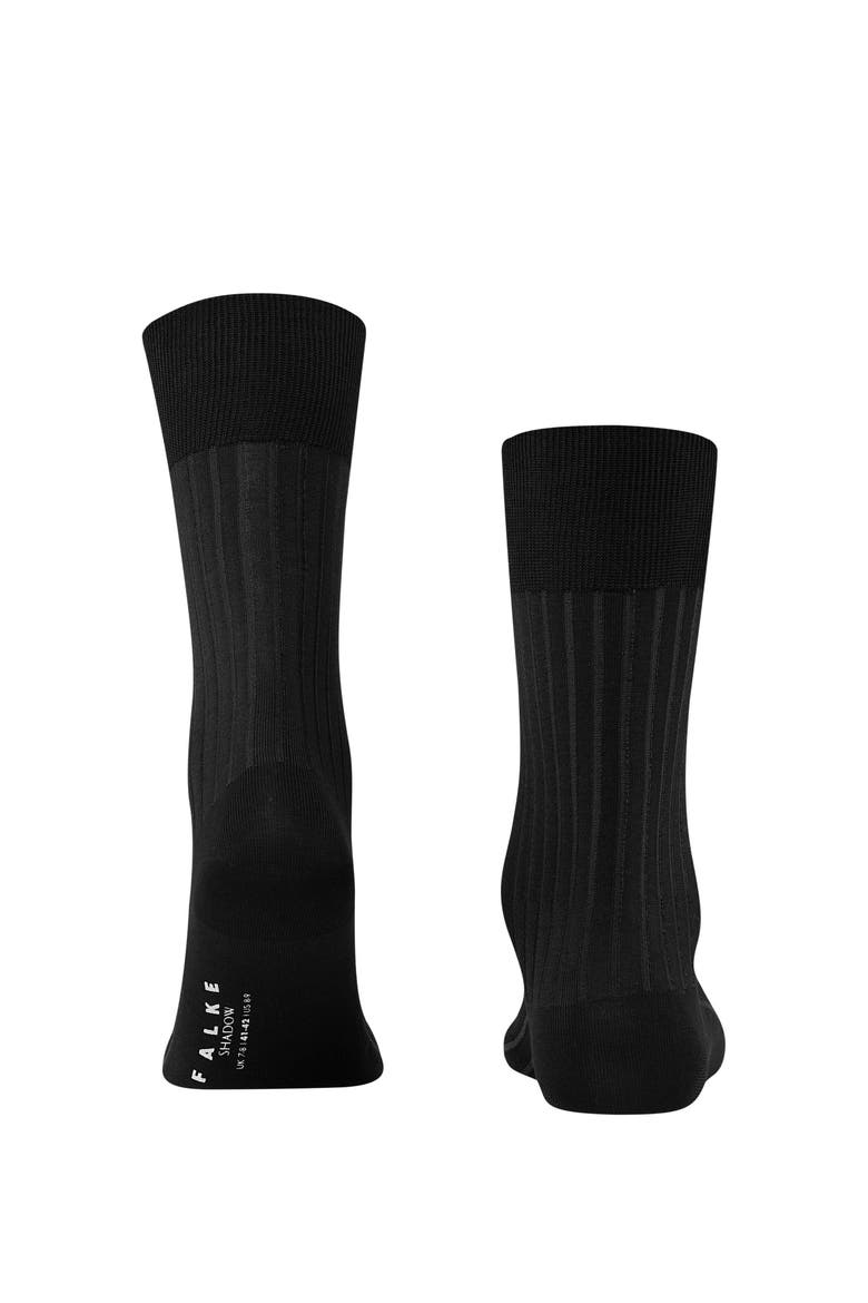 Shadow Striped Dress Socks, Alternate, color, Grey-White