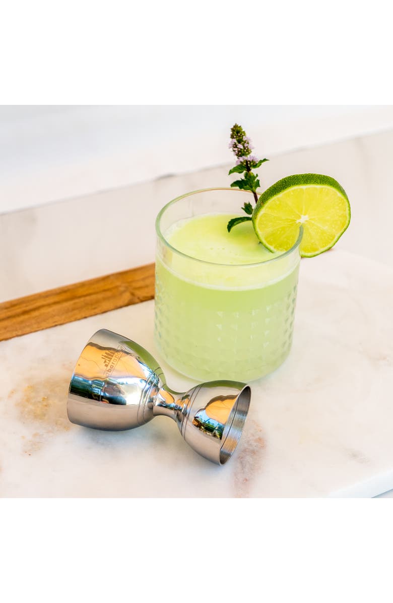 A Bar Above Bell Cocktail Jigger, Alternate, color, Stainless Steel