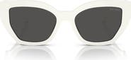 Prada 53mm Butterfly Sunglasses