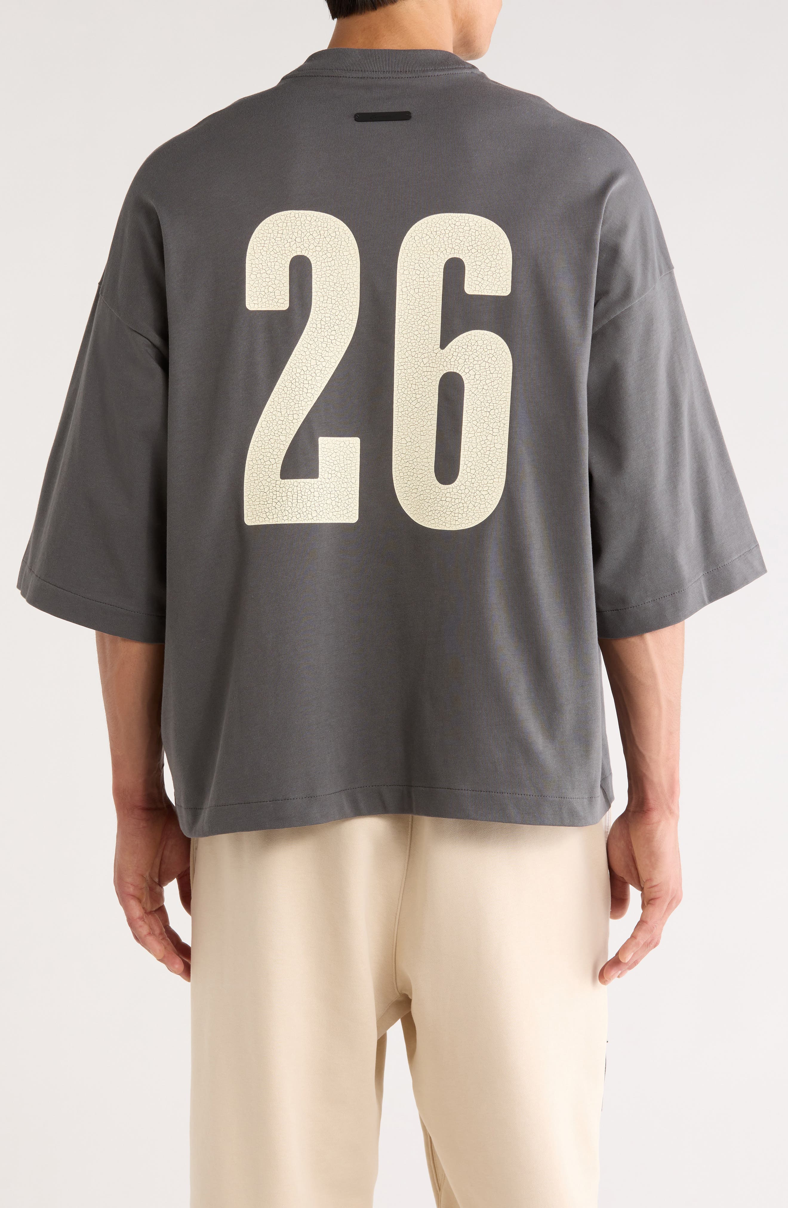 Fear of God Essentials Merch Logo Graphic Cotton T-Shirt — фото 2