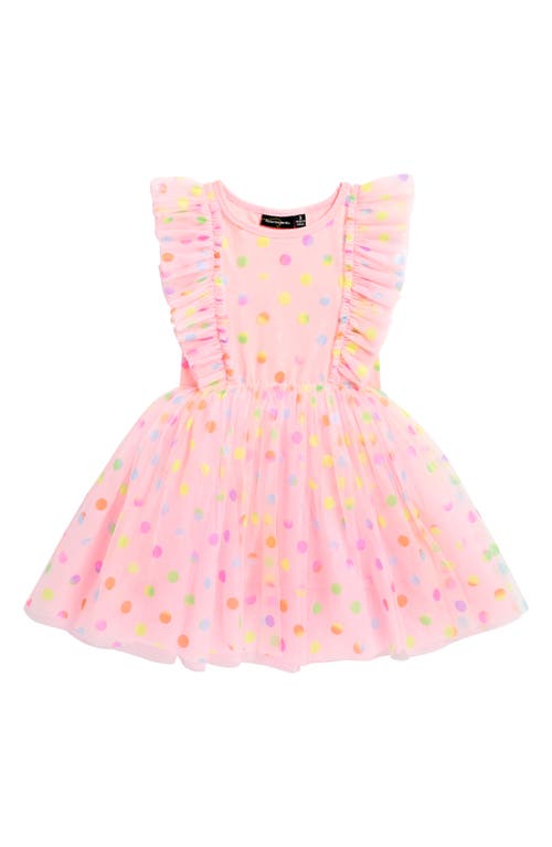 Shop Rock Your Baby Kids' Polka Dot Ruffle Tulle Party Dress