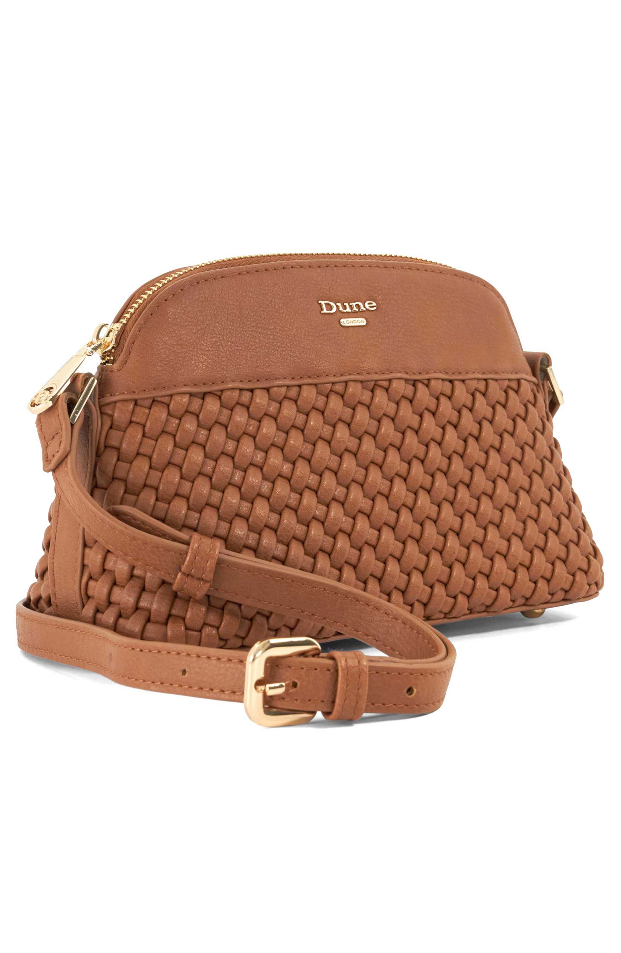 Dune London Distinct Faux Leather Crossbody Bag, Alternate, color, 