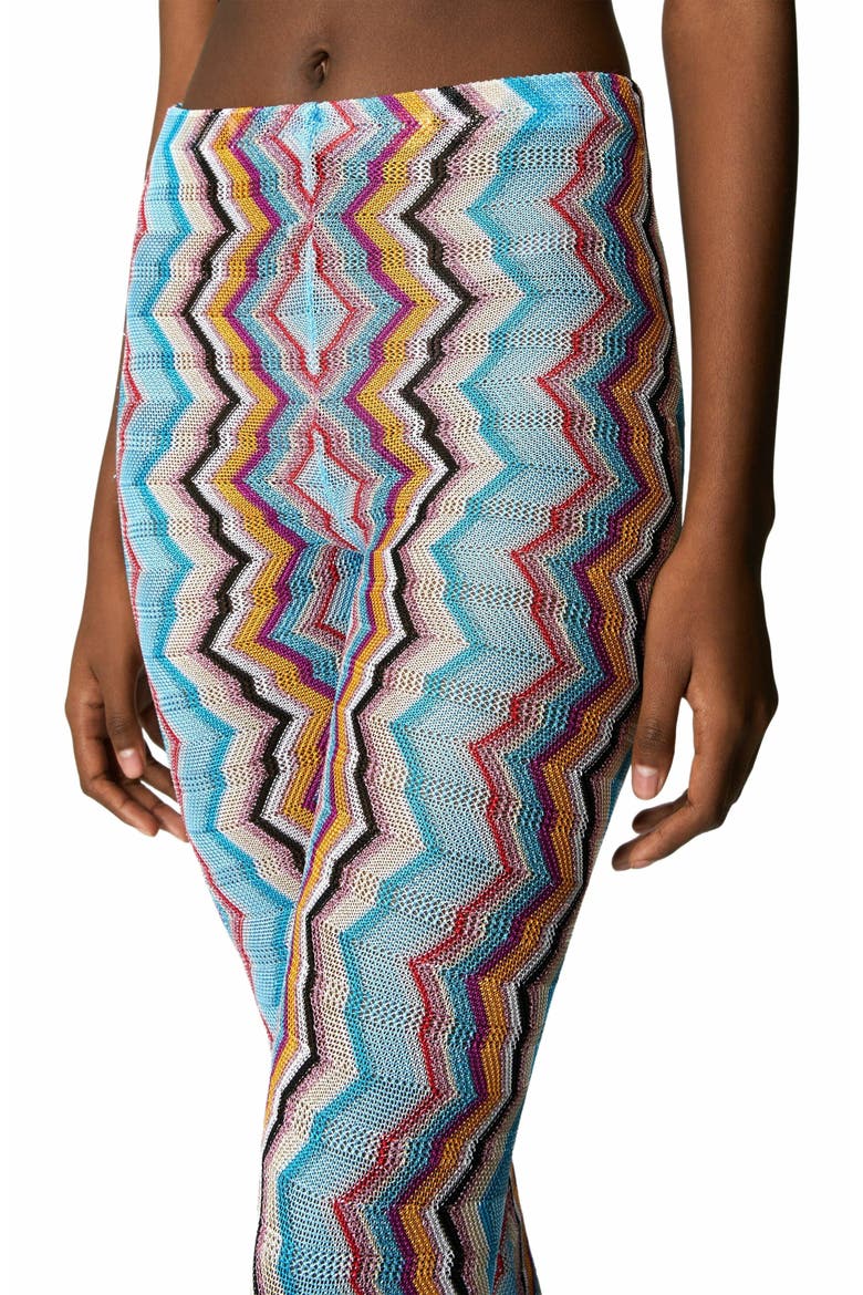 Straight-leg Viscose Pants, Alternate, color, Multicoloured