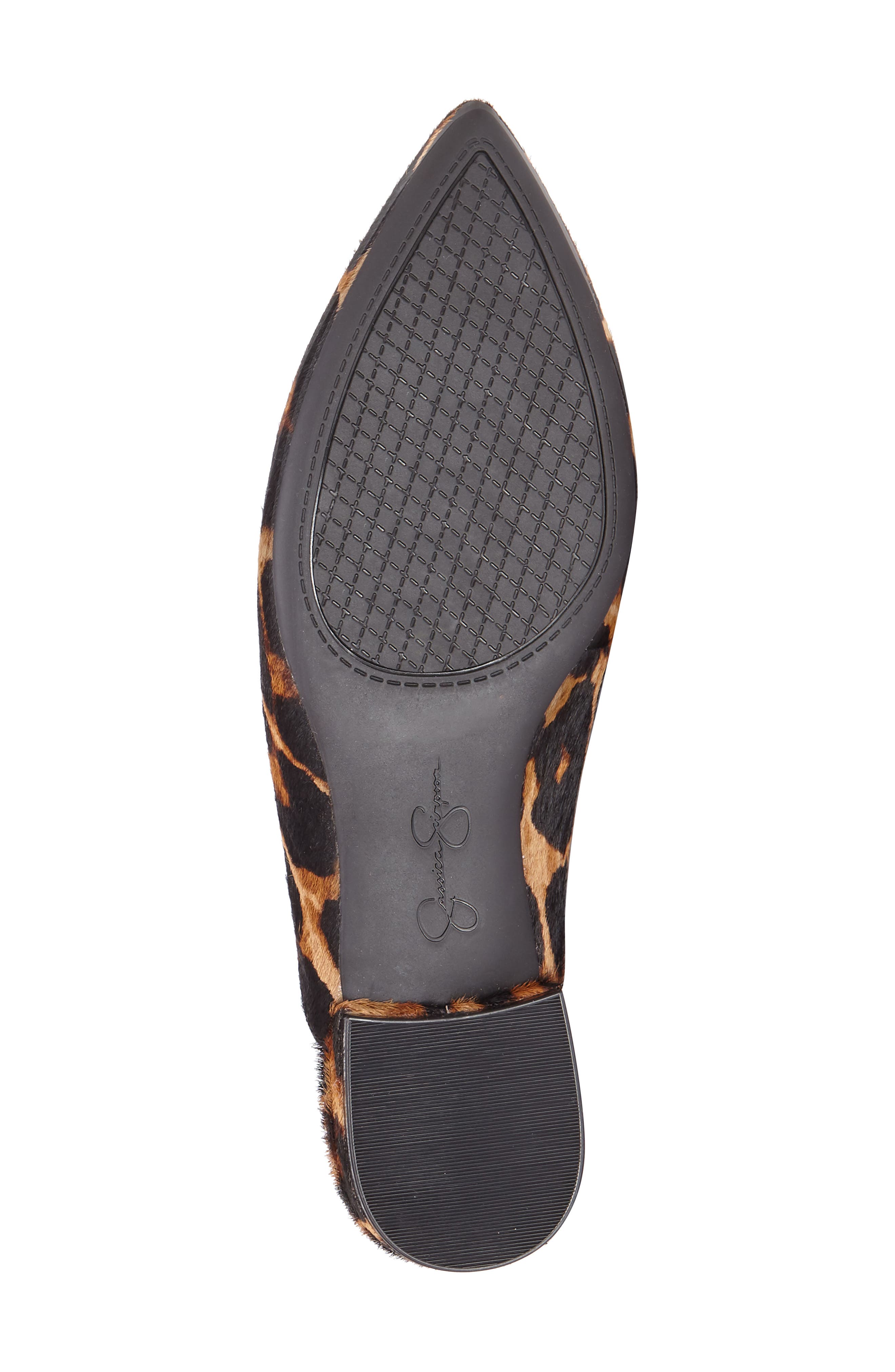 Jessica Simpson Lissa 2 Genuine Calf Hair Flat, Alternate, color, Natural